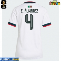 Mexiko Edson Alvarez #4 Auswärtstrikot Frauen EM 2024 Kurzarm